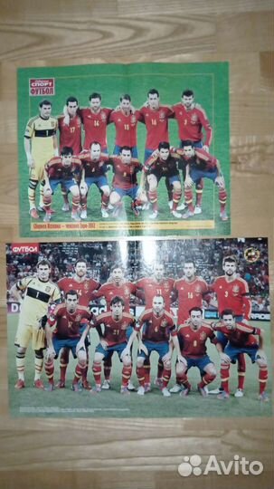 Плакаты и постеры футбольных сборных и игроков