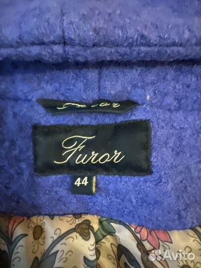 Зимнее пальто шерсть 44