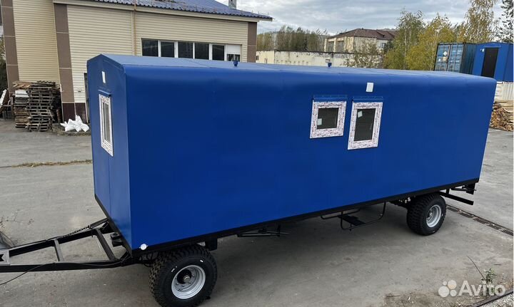 Вагон-дом «Сибиряк-2» Жилой на 8 человек на шасси