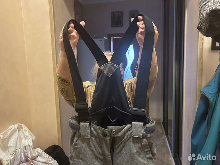 Брюки утепленные для девочек Glissade