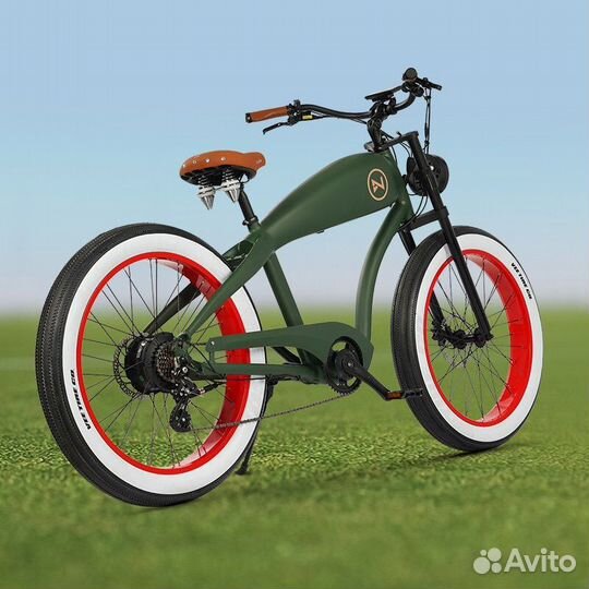 Винтажный электробайк Chopper 750W