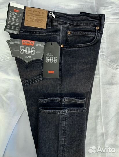 Джинсы Levi's 506 Dark Antrasit