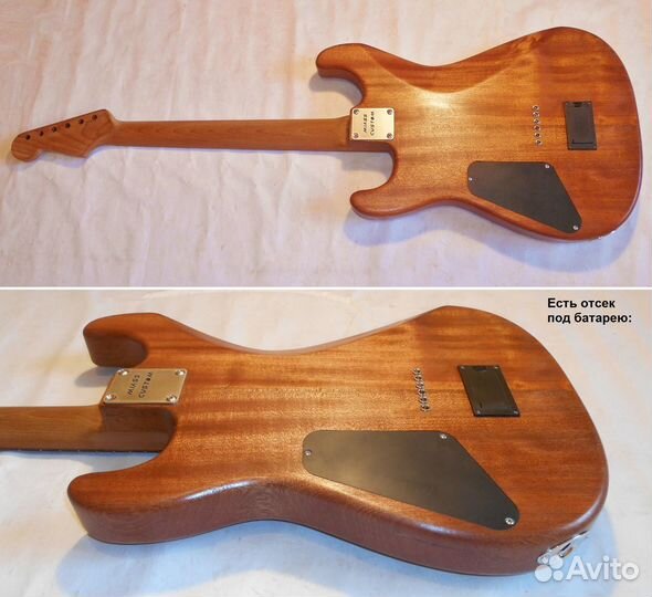 Суперстрат Charvel san dimas HH хардтейл реплика