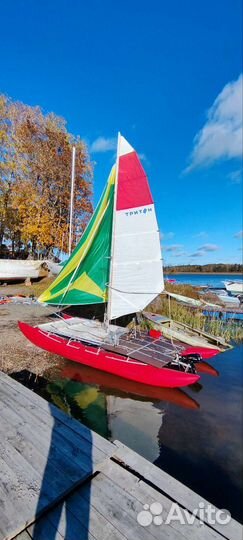 Парусный катамаран Тайфун