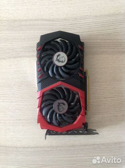 Видеокарта MSI gtx 1050 ti gaming x 4gb