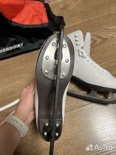 Коньки фигурные nordway 37р