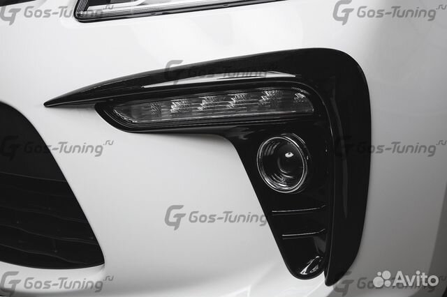 Серпы накладки птф на Kia Rio 4