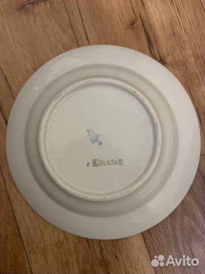 Фарфоровые тарелки СССР