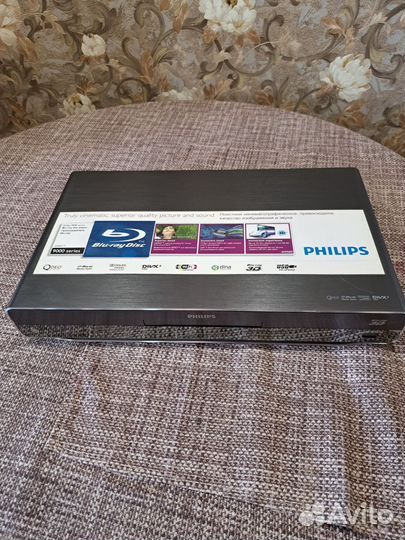 Blu ray плеер philips