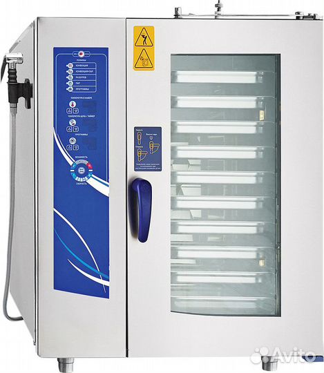 Пароконвектомат Abat пка 10-1/1пмф2