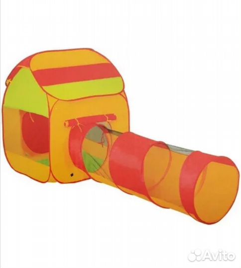 Детский игровой домик-палатка с трубой