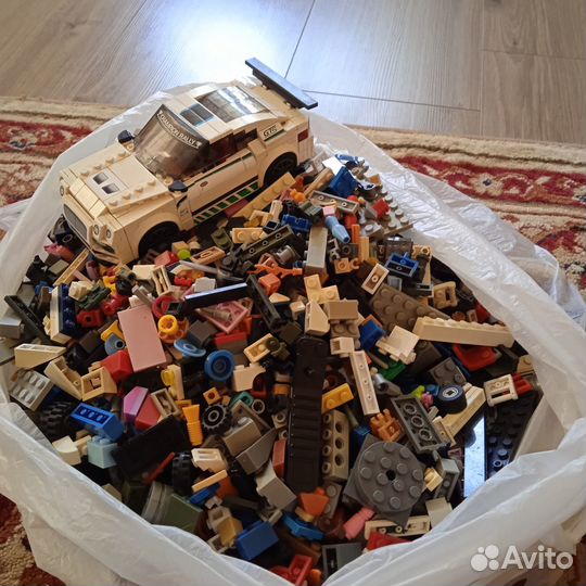 Lego пакетом 4,5кг