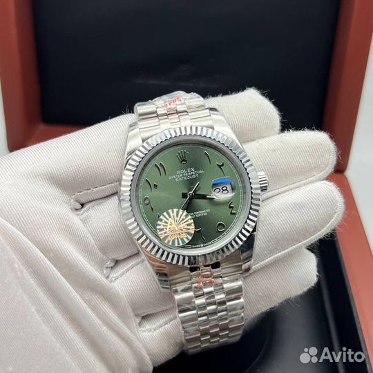 Часы Rolex Datejust Arabic Green