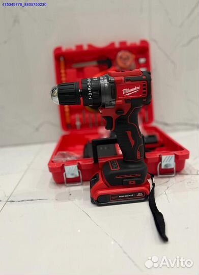 Шуруповерт Milwaukee 36V с двумя АКБ бесщеточный