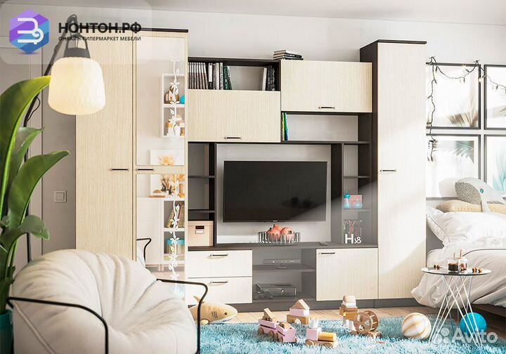 Стенка Марта-11 венге / дуб белфорд