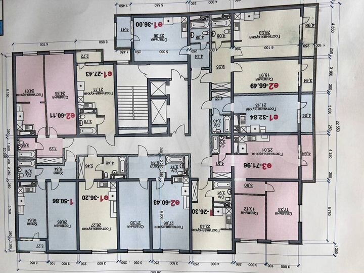1-к. квартира, 52,8 м², 3/12 эт.