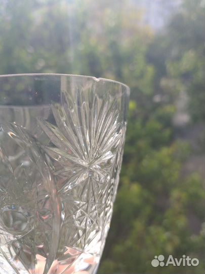 Фужеры хрустальные СССР