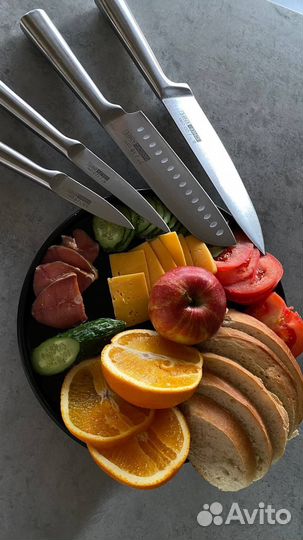 Набор кухонных ножей по японской технологии