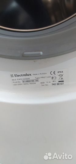 Стиральная машина electrolux