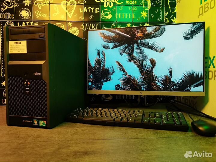 Компьютер i5 2400 ram 8 gb ssd 120 gb