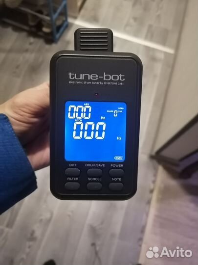 Tune bot тюнер для настройки барабанов