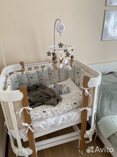 Бортики в детскую кроватку