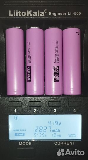 Li-ion INR 18650 26E высокотоковые