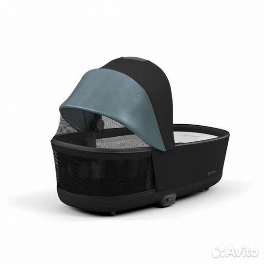 Коляска 2 в 1 Cybex Priam IV Matt Black/Deep Black