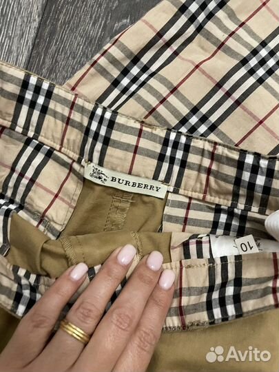 Шорты и рубашка burberry
