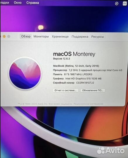 Macbook 12 Rose gold 512 GB как новый