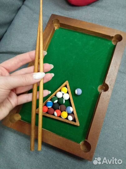 Бильярдный стол мини игра настольная