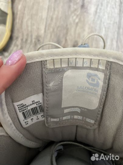 Сноубордические ботинки salomon