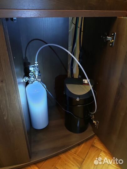 Аквариум Биодизайн Панорама (450 л). Золотой орех