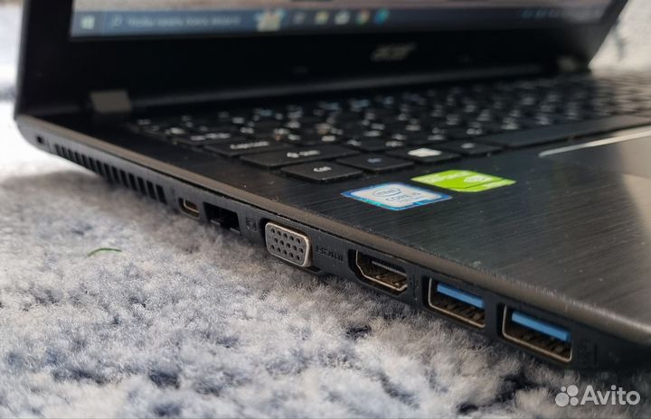 Игровой ноутбук Acer i5/940MX/8/SSD