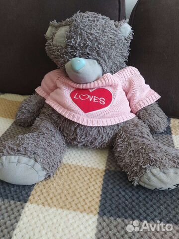 Мягкая игрушка мишка Тедди