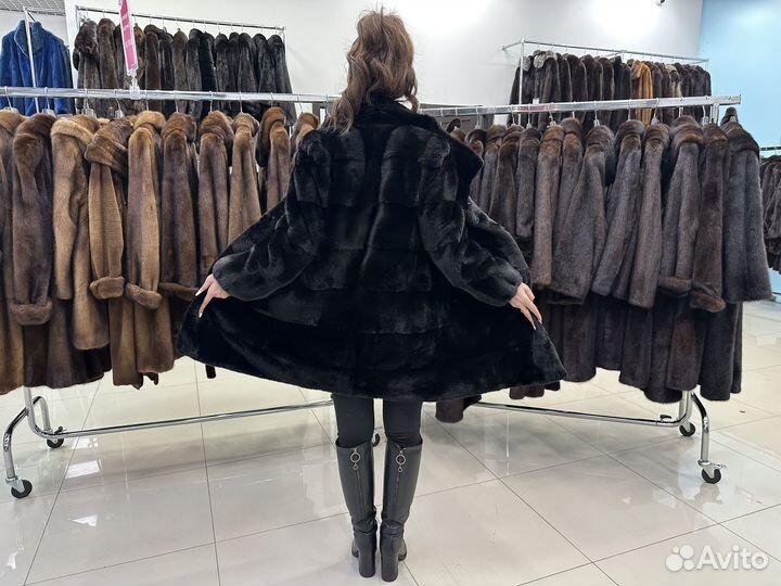Шуба норковая