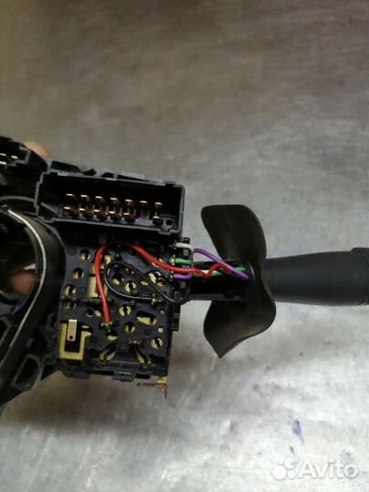 Подрулевой переключатель левый света рено дастер