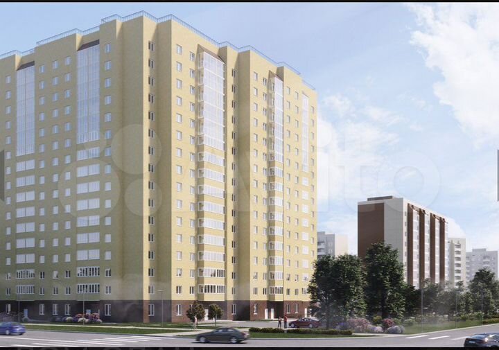 3-к. квартира, 80,2 м², 2/16 эт.