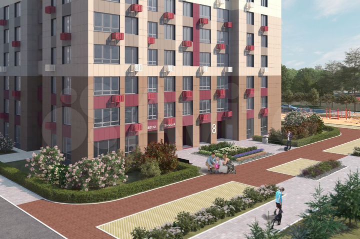 1-к. квартира, 41,6 м², 14/25 эт.