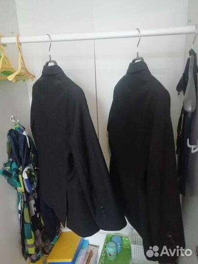 Школьный костюм для мальчика 128 черный