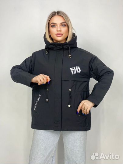 Куртка демисезонная женская 46-56 новая 3 цвета