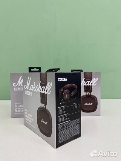 Marshall Major IV, коричневые новые/оригинал