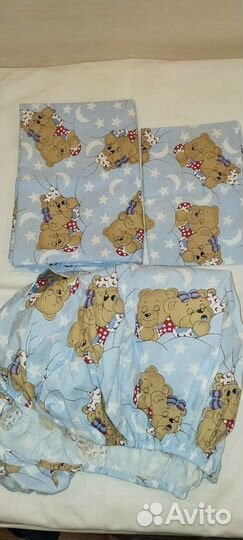 Постельное белье в детскую кроватку