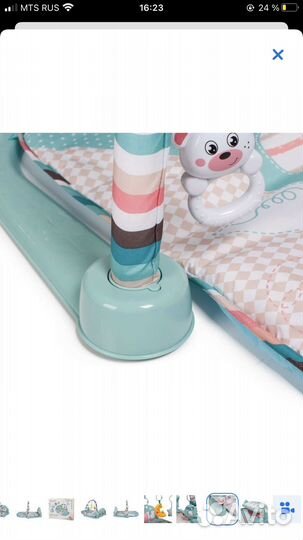 Развивающий коврик с пианино