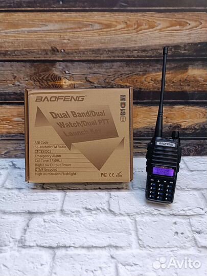 Рации Baofeng UV-82 8W 2800мАч новая