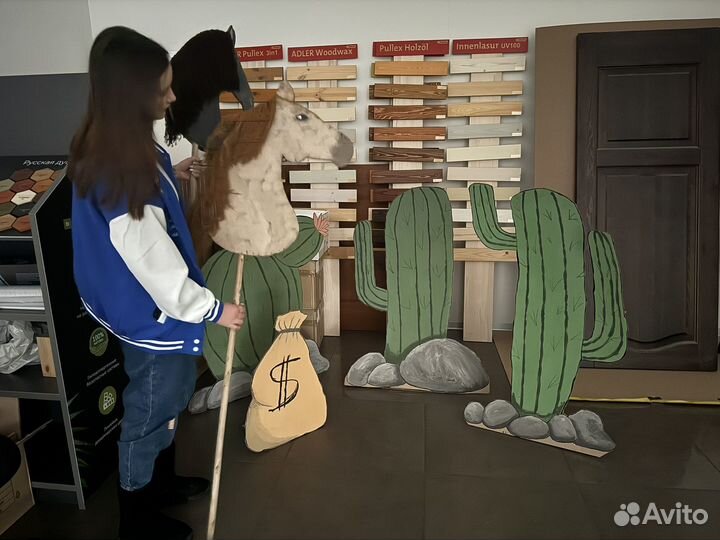 Атрибуты для вечеринки в ковбойском стиле