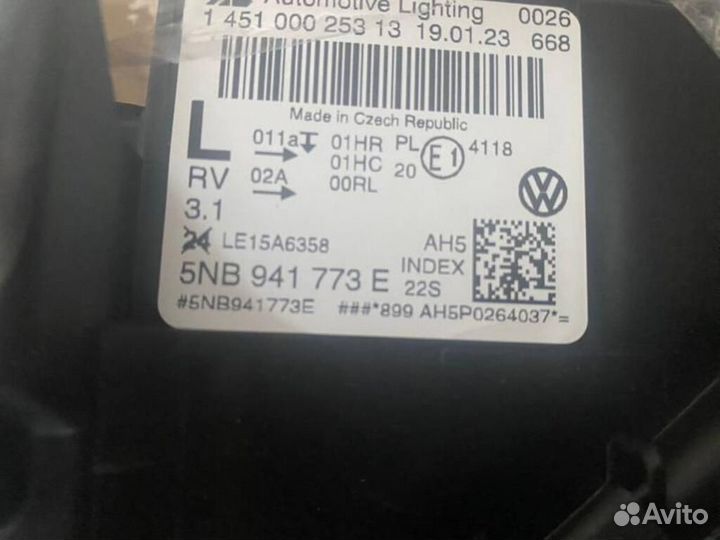 Светодиодные фары 5NB941773E