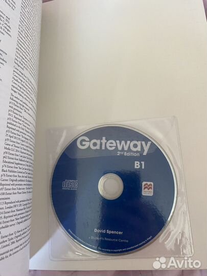 Gateway b1 учебник+рабочая тетрадь+диск