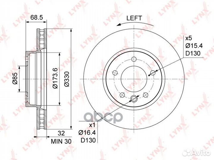 Диск тормозной VAG/porsche Q7/touareg/cayenne 0