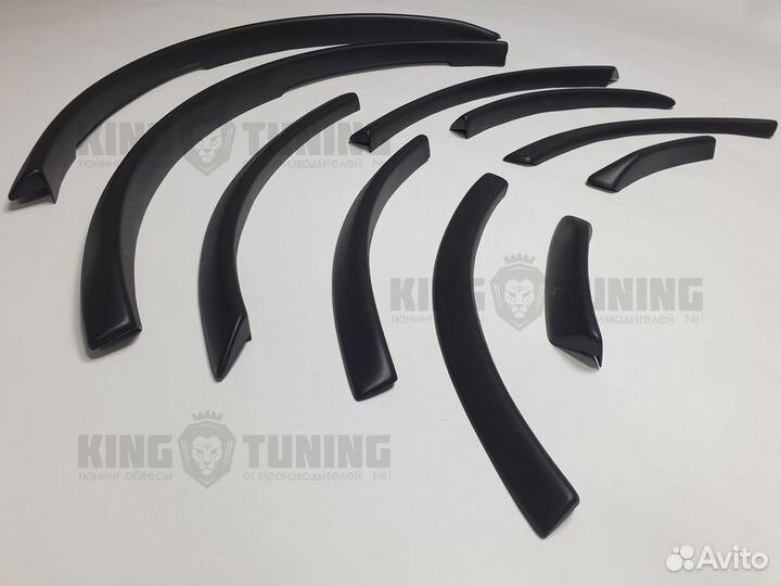 Расширители арок Audi Q7 S Line (Текстурные)